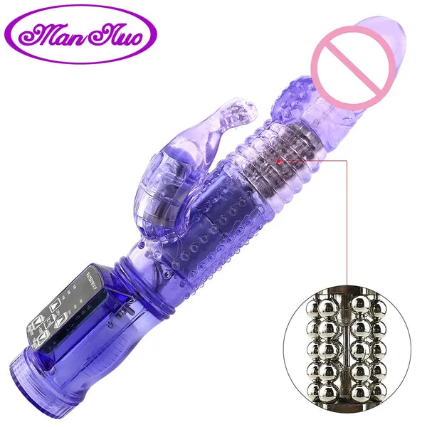 DUAL MOTOR DILDO RABBIT VIBRATOR 12 SPEEDS VIBRATION ROTATION SEX TOY FOR WOMEN G SPOT MASSAGER CLITORIS STIMULATOR SEXO sextoypremium Female Sex Toys