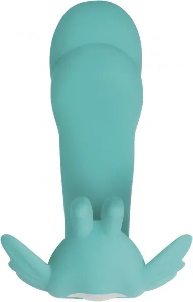 Evolved The Butterfly Effect Green Rabbit Style Vibrator Vibrators