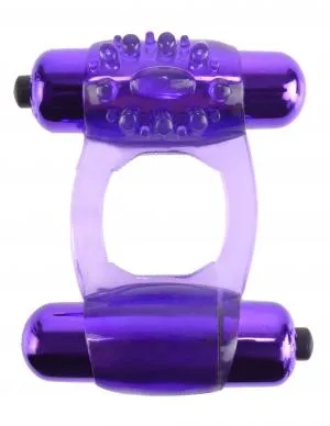 Fantasy C Ringz Duo Vibrating Super Ring Purple Pipedream Male Sex Toys