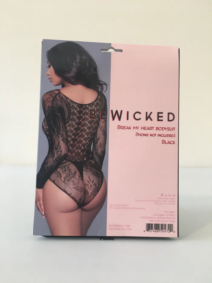 Female Sex Toys Adult Time NZ Bewicked Break My Heart Bodysuit