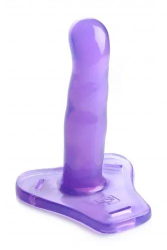 Female Sex Toys Comfort Ride Strap On Harness With Dildo Purple Strap U