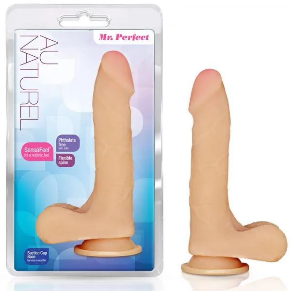 Female Sex Toys Mister Perfect Realistic Dildo Beige Blush