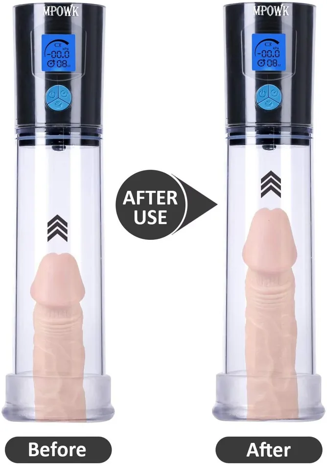 Female Sex Toys Rechargeable Pump with LCD Display Zenith Technology