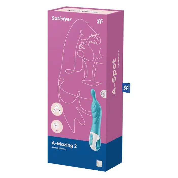 Female Sex Toys Satisfyer Amazing 2 Vibrator Turquoise