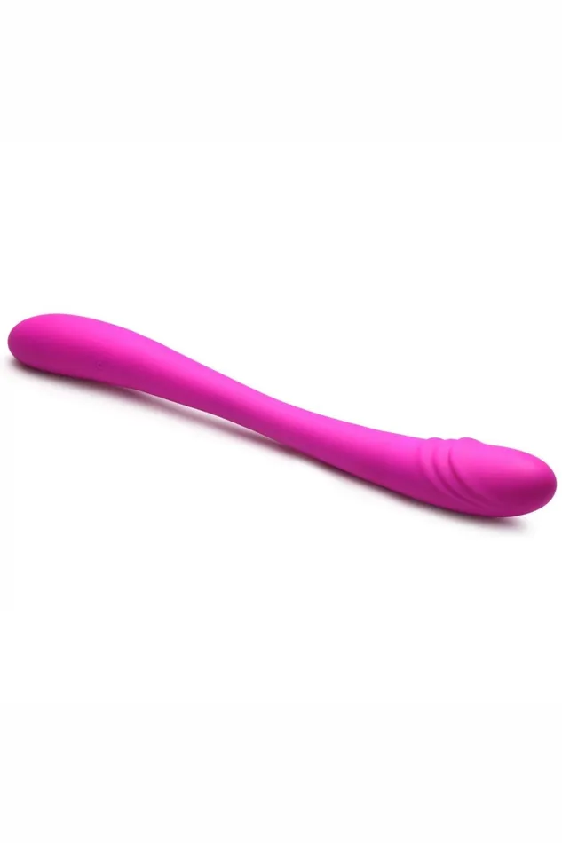 Female Sex Toys Sd 7X Double Team Silicone Double Dildo with Remote