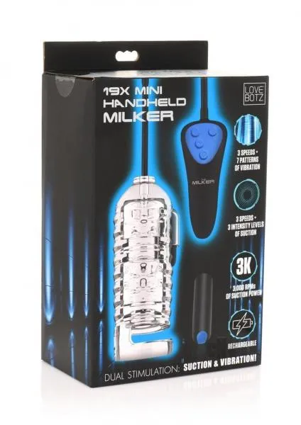 Female Sex Toys Seductucom Lovebotz Mini Handheld Milker