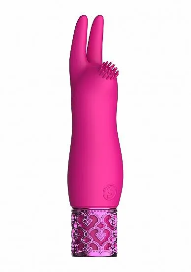 Female Sex Toys Seductucom Royal Gems Elegance Pink Rechargeable Silicone Bullet