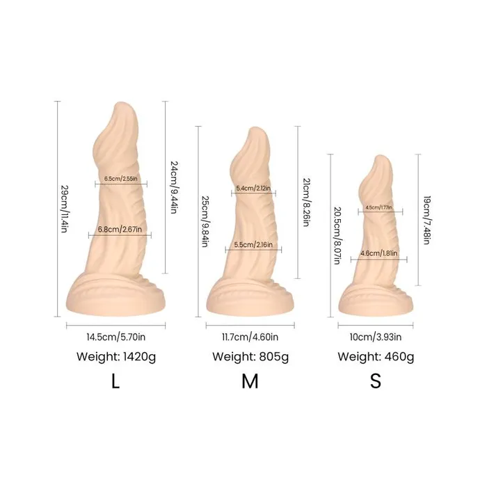 Female Sex Toys Sphinx Liquid Silicone Dildo Medium Sport Fucker