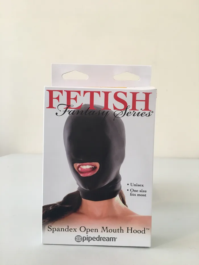 Fetish Fantasy Spandex Open Mouth Hood Adult Time NZ Female Sex Toys