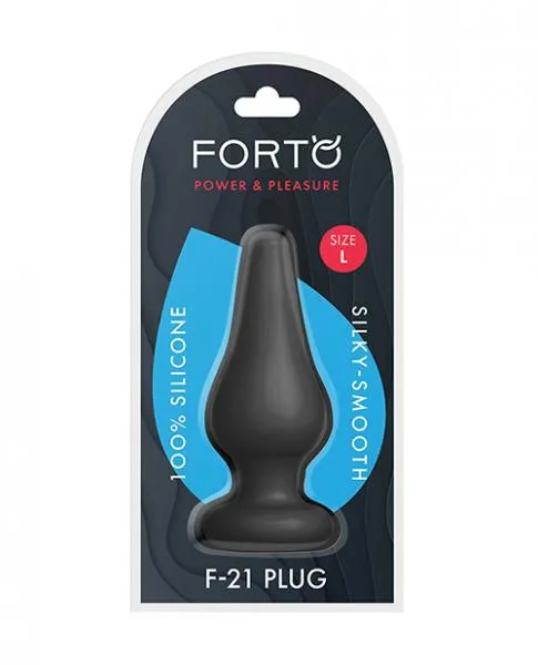 Forto Anal Forto F 21 Plug Large Black