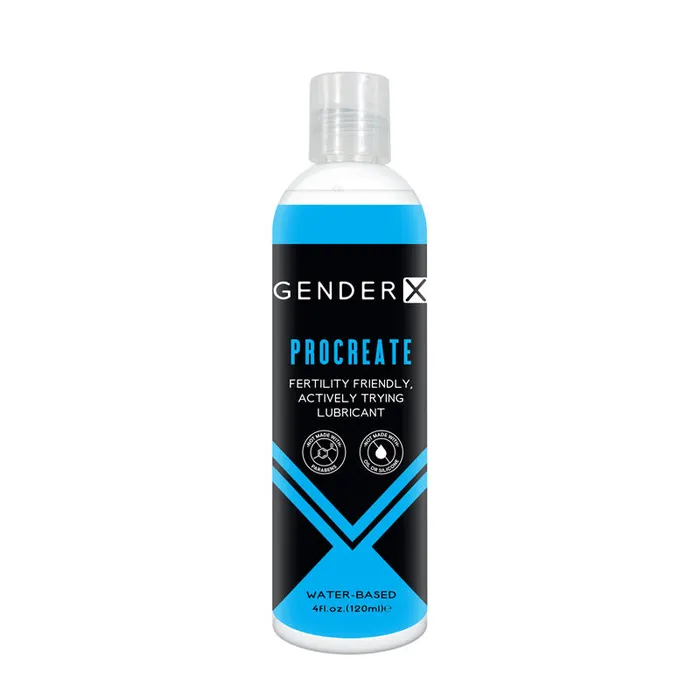 Gender X PROCREATE 120 ml Fertility Friendly Water Based Lubricant 120 ml Gender X Anal