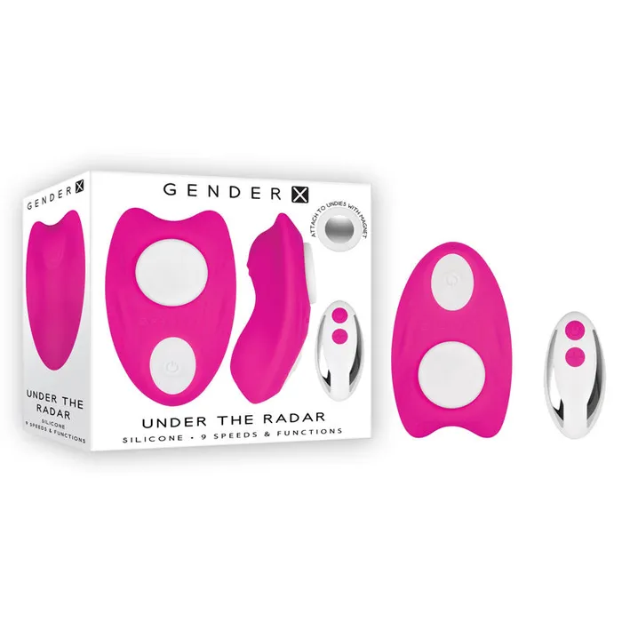 Gender X UNDER THE RADAR Pink USB Rechargeable Panty Vibe Gender X Vibrators