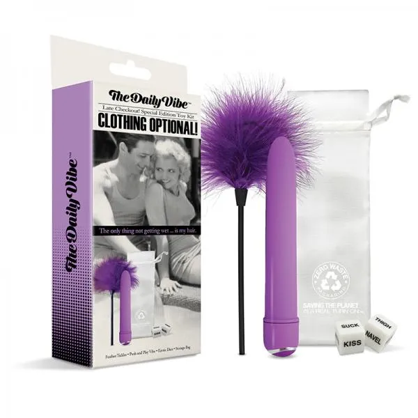 Global Novelties The Daily Vibe Special Edition Toy Kit Clothing Optional Vibrators