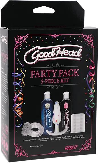 GoodHead Party Pack 5 Piece Kit Doc Johnson Couples