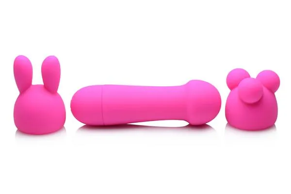 Gossip Female Sex Toys Rocket Mini Wand With 2 Attachments