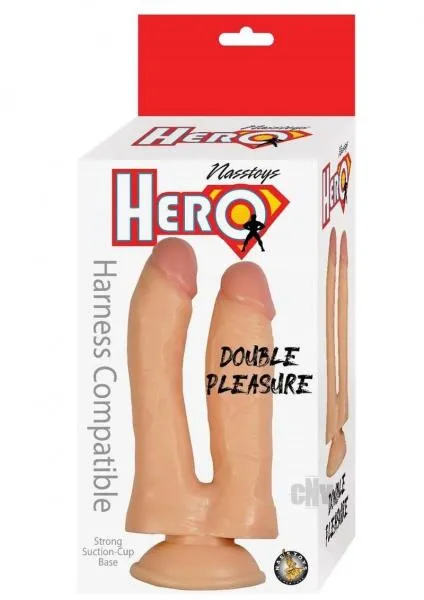 Hero Double Pleasure White Seductucom Vibrators