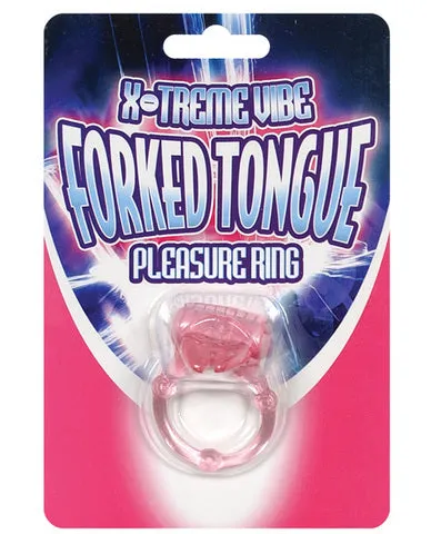 Hott Products Extreme Vibrator Fork Tongue Magenta Female Sex Toys