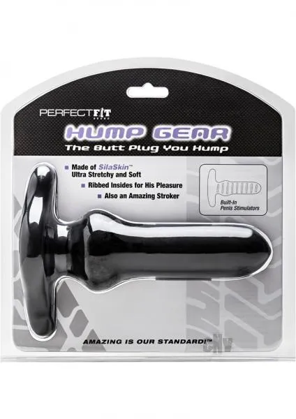 Hump Gear Black Butt Plug Perfect Fit Brand Anal