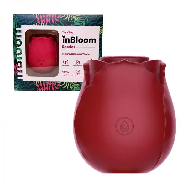 In Bloom Rosales Sucking Vibrator TheVibed Female Sex Toys