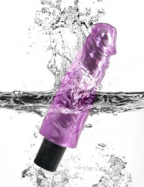 Jelly Gems 11 Purple Vibrator Jelly Gems Vibrators