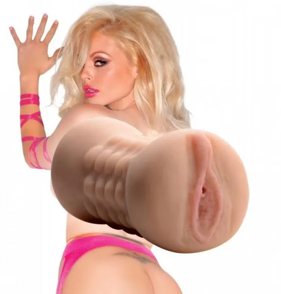 Jesse Jane Pussy And Ass Double Stroker Beige Jesse Jane Male Sex Toys