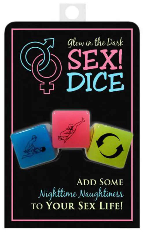 Kheper Games Female Sex Toys Glow In The Dark Sex Dice