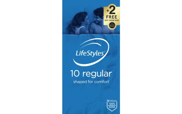 Lifestyles Vibrators Lifestyles Regular 10 Plus 2 Skyn Condoms