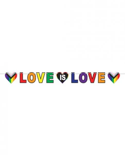 Love Is Love Streamer Beistle Vibrators