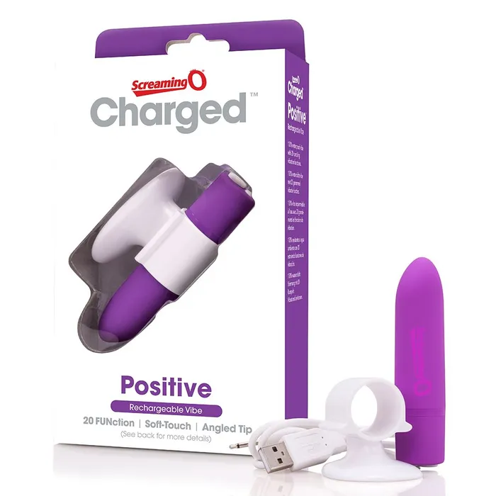 Lovetwoo Vibrators Screaming O Charged Positive Vibe Grape