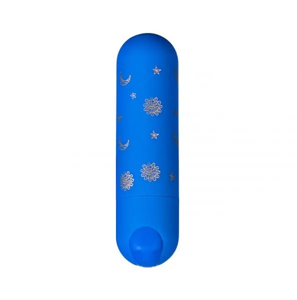 Luna Super Charged Mini Bullet W Stars Moon Pattern Seductucom Female Sex Toys