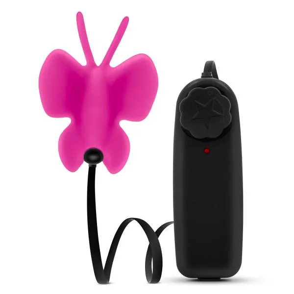 Luxe Butterfly Teaser Pink Clitoral Vibrator Blush Vibrators