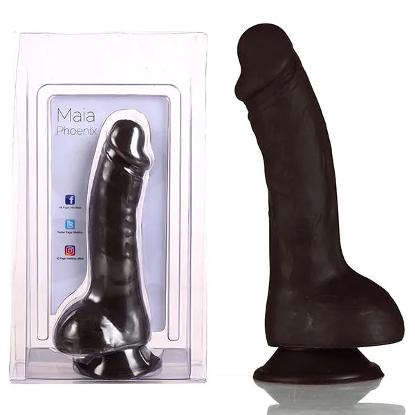 Maia Toys Dildos Maia Phoenix Black 203 cm Dong