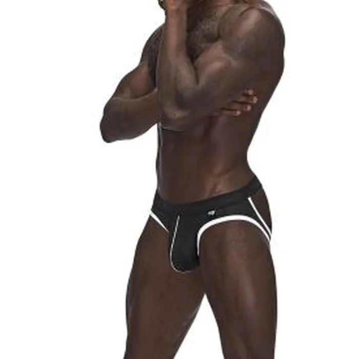 Male Power Anal Male Power Sport Mesh Jock Black