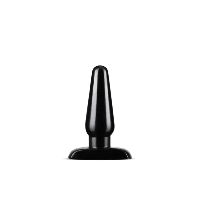 Male Sex Toys Blush Novelties Anal Adventures Basic Anal Plug Medium Black