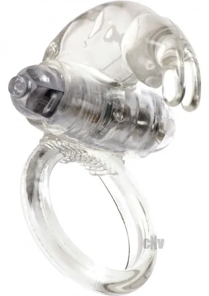 Male Sex Toys Classic Rabbit Cock Ring Clear Linx Linx