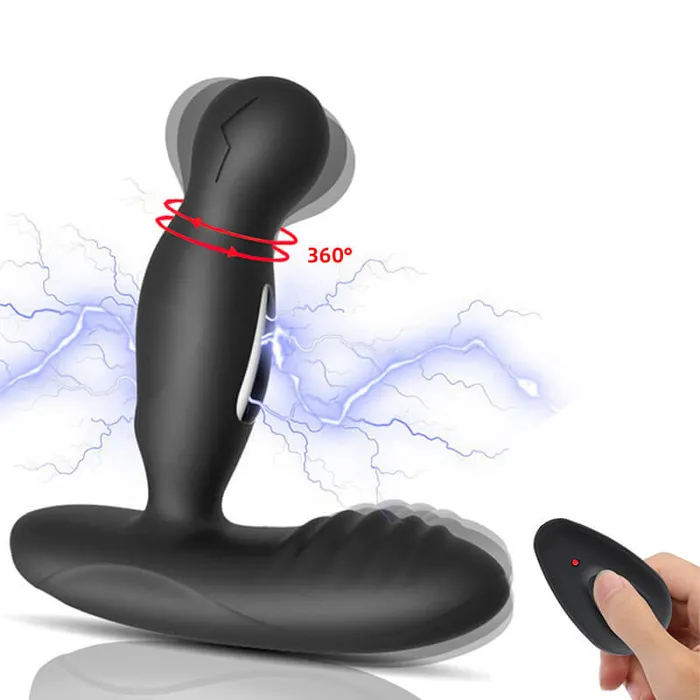 Male Sex Toys Electric Shock Prong Anal Plug OOTYEMO