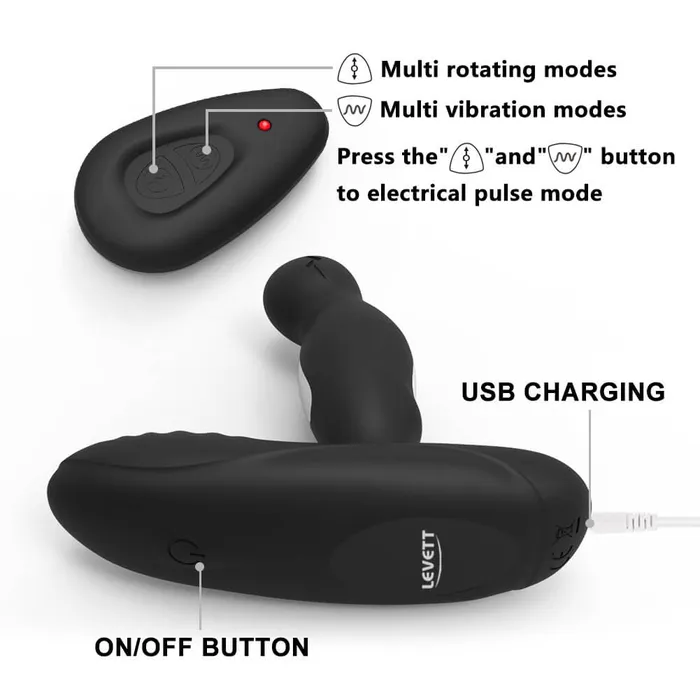 Male Sex Toys Electric Shock Prong Anal Plug OOTYEMO