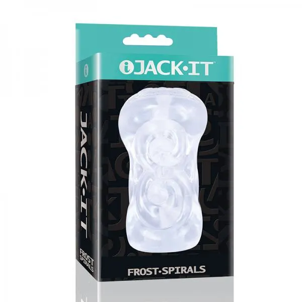 Male Sex Toys Icon Brands Jack It Frost Stroker Spirals