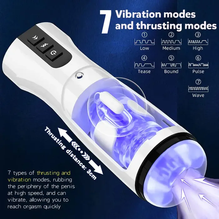 Male Sex Toys OOTYEMO Wearable Retractable Sucking Masturbation Cup