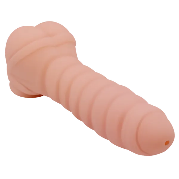 Male Sex Toys Pretty Love Stronger Man 86 Vibrating Sleeve Stroker Flesh