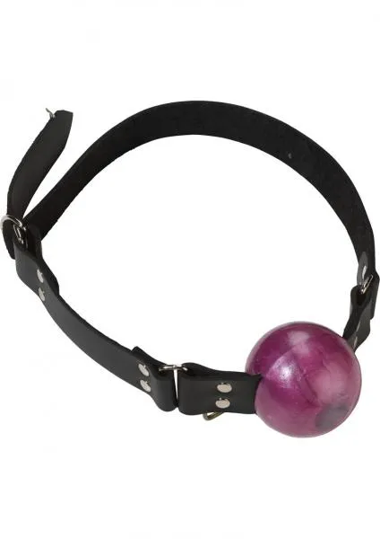 Male Sex Toys Seductucom Large Ball Gag With D Ring 2 Inch Purple