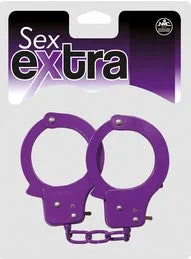 Metal Cuffs Purple Excellent Power Vibrators