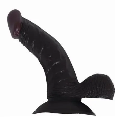 Nasstoys All American Whoppers Vibrating Dong Balls 7 Inches Brown Dildos