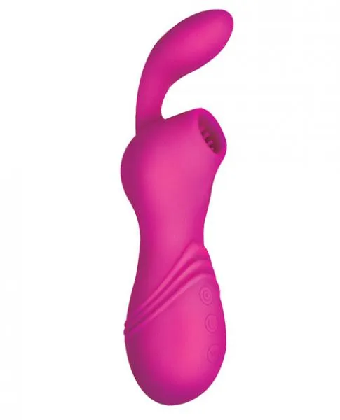 Nasstoys Infinitt Suction Massager Two Pink Vibrator Vibrators