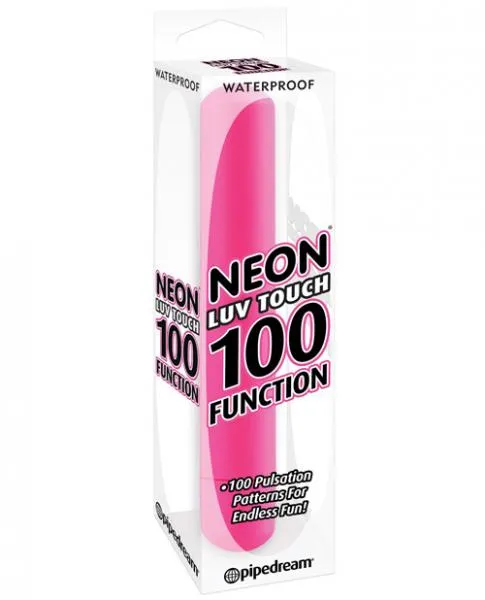 Neon Luv Touch Vibrators Neon 100 Function Pink Vibrator