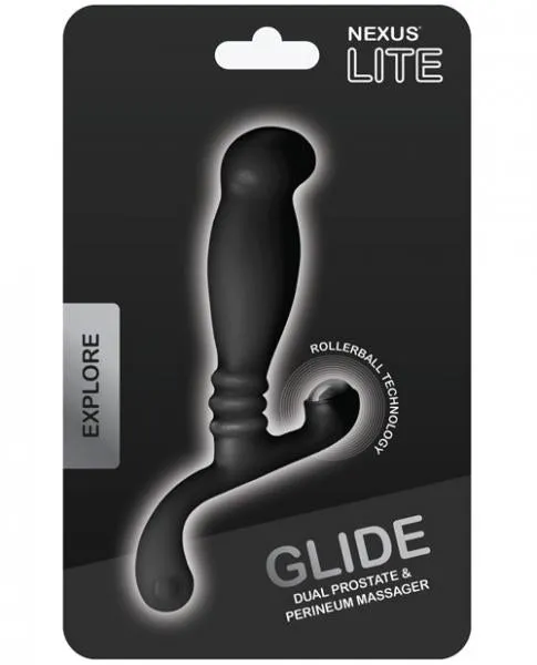 Nexus Glide Prostate Massager Black Nexus Anal