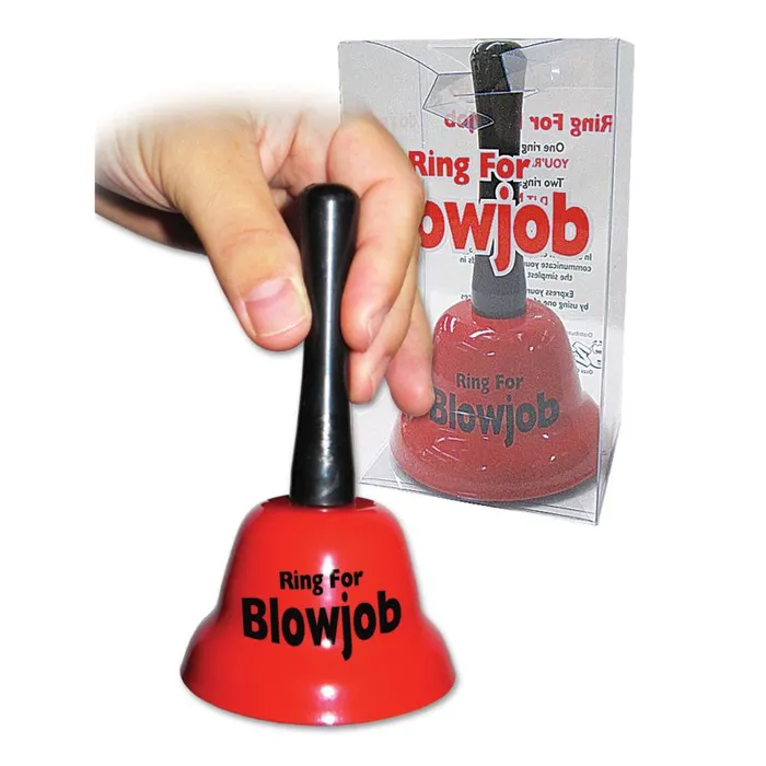 Novelty Male Sex Toys Ring for Blowjob Bell