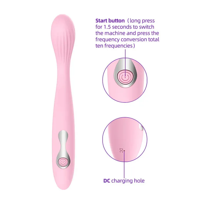 OOTYEMO Female Sex Toys Clit Nipple Massager Stimulator