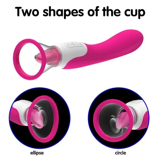 OOTYEMO Heated Tongue Licking Toys Vibrators