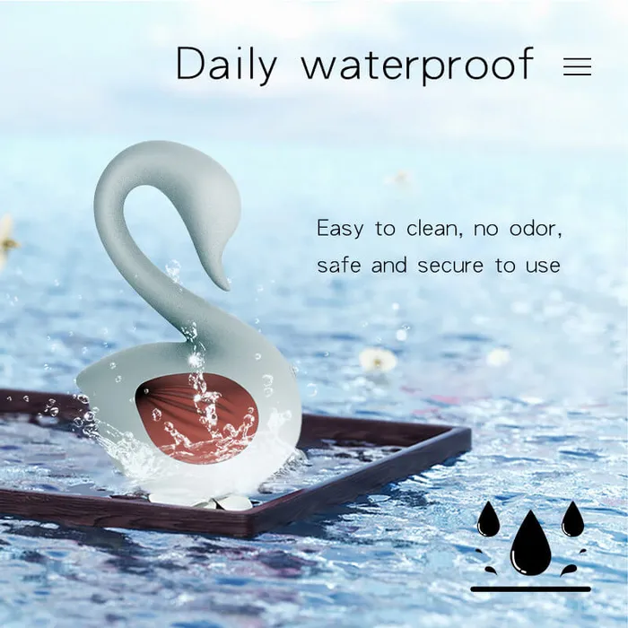 OOTYEMO Little Swan Silicone Shockabsorbing Toy Vibrators